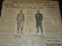 1906 NOVEMBER 24 THE BOSTON HERALD - HARVARD - YALE RUPTURE IMMINENT - BH 127
