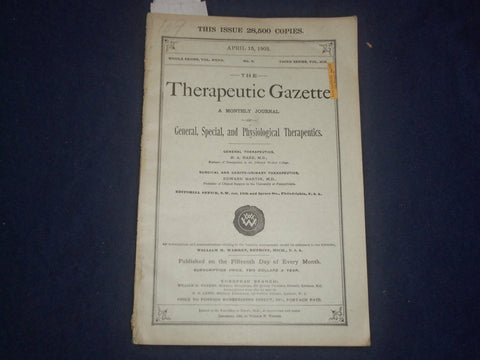 1903 APRIL 15 THE THERAPEUTIC GAZETTE - J 6412