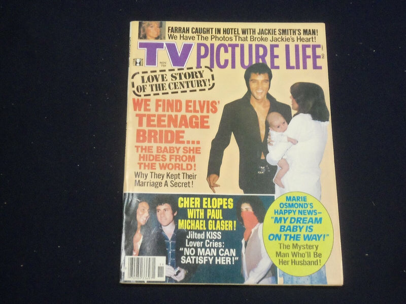1978 NOVEMBER TV PICTURE LIFE MAGAZINE - ELVIS PRESLEY - PHOTOS - ST 5865
