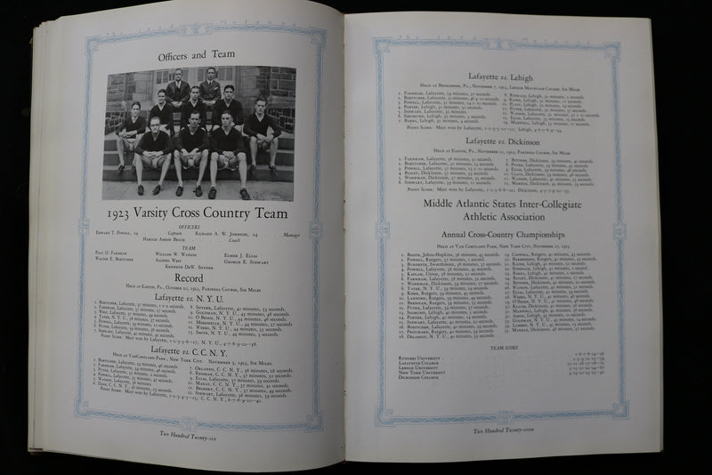 1924 THE MELANGE LAFAYETTE COLLEGE YEARBOOK - EASTON, PENNSYLVANIA - YB 3499