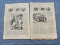 1873-1877 CARRIER DOVE NEWSPAPER -PROTESTAND EPISCOPAL CHURCH-LOT OF 60- NP 8413