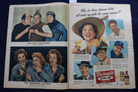 1941 DEC 14 SUNDAY NEWS PICTURE-GRACE MOORE-ANDREW SISTERS-L. DUROCHER - E 22730