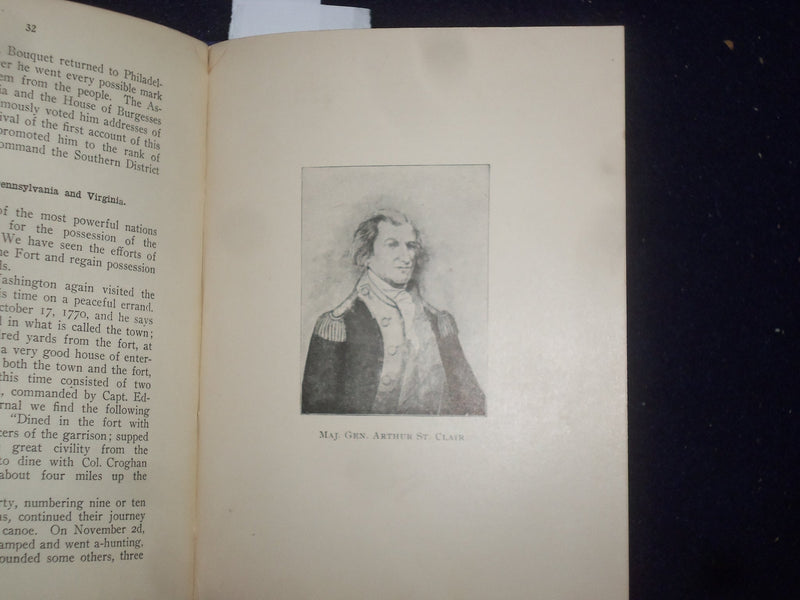 1907 FORT DUQUESNE AND FORT PITT HARDCOVER BOOK - 3RD EDITION - KD 9122
