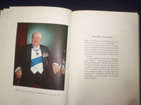 1957 PROCEEDINGS OF WILLIAMSBURG AWARD TO CHURCHILL HARDCOVER BOOK BY - KD 9076