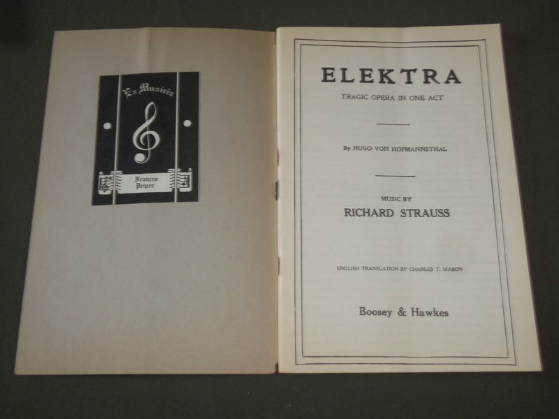 1920'S-1960'S OPERA LIBRETTO CATALOGUE LOT OF 13 ISSUES - MUSIC - O 2363