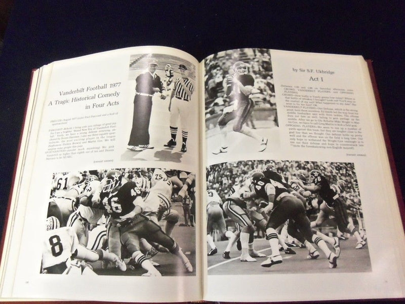 1978 VANDERBILT UNIVERSITY YEARBOOK - NASHVILLE TENNESSEE - COMMODORE - YB 165