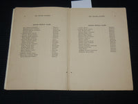 1911 THE THAYER ACADEMY 34TH YEAR CATALOGUE - BRAINTREE MASSACHUSETTS - J 7094