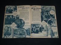 1937 PICTURE SHOW MAGAZINE - CHRISTMAS SPECIAL - DEANNA DURBIN - J 4191