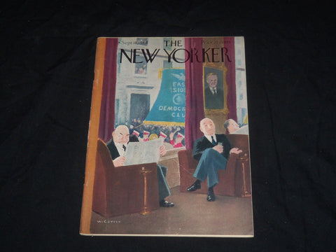1948 SEPTEMBER 18 THE NEW YORKER MAGAZINE - ILLUSTRATED COVER - NY 229