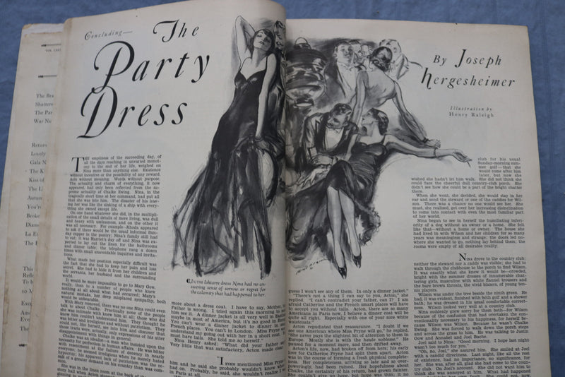 1930 MAY COSMOPOLITAN MAGAZINE - HARRISON FISHER COVER - GREAT ADS - ST 1001Q