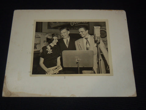 1950'S ARTHUR GODFREY ORIGINAL PHOTO - 7x9 - #159