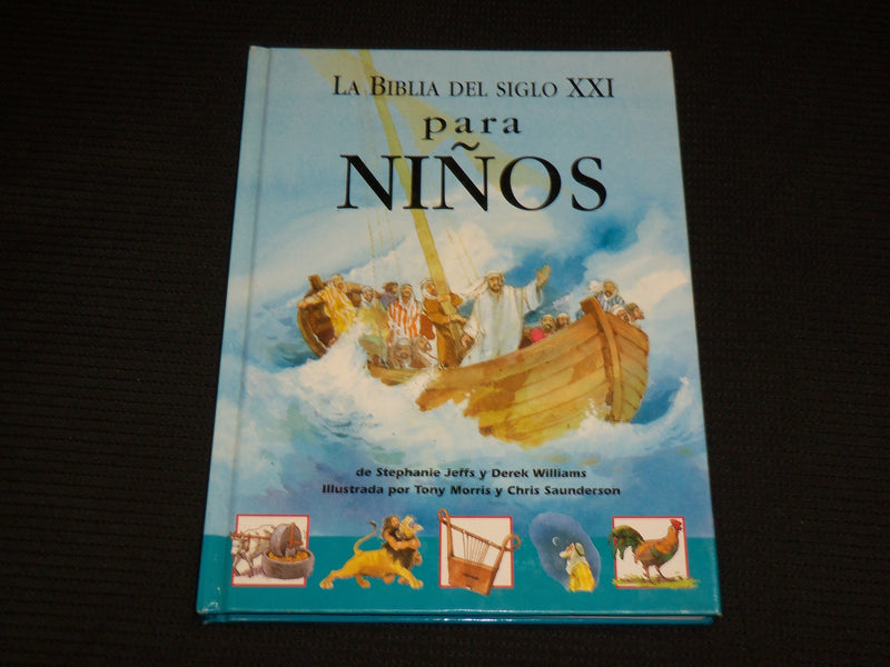 2004 LA BIBLIA DEL SIGLO XXI PARA NINOS HARDCOVER BOOK - SPANISH - R 722I