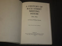 1956 A CENTURY OF RACE STREET MEETING HOUSE BY FRANCES WILLIAMS BROWIN - ST 5242