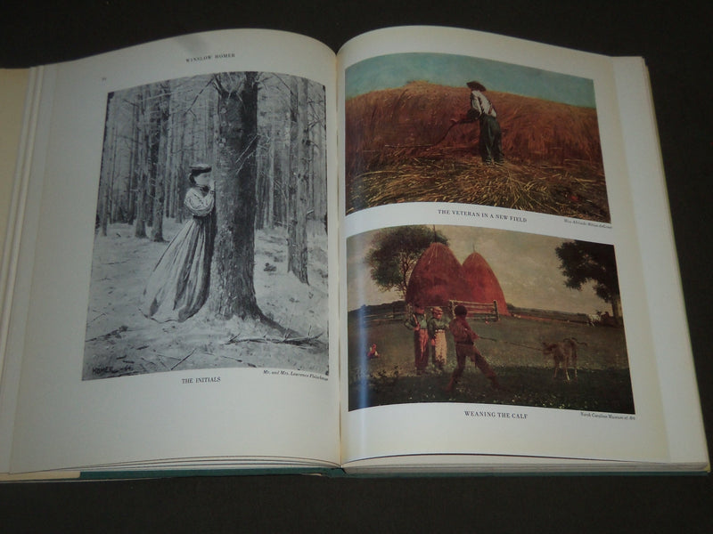 1961 WINSLOW HOMER BOOK BY ALBERT TEN EYCK GARDNER - NICE PRINTS - I 502