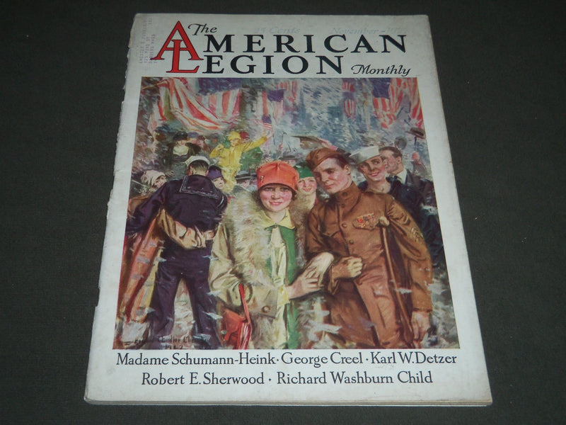 1927 NOVEMBER THE AMERICAN LEGION MAGAZINE - NICE COVER - ST 4878