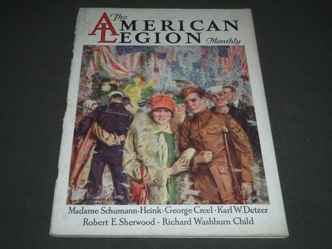 1927 NOVEMBER THE AMERICAN LEGION MAGAZINE - NICE COVER - ST 4878