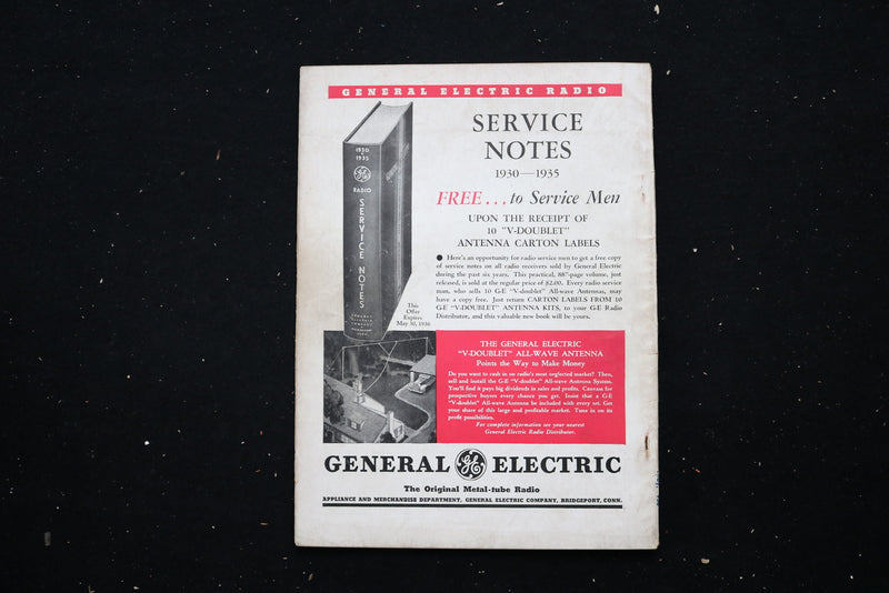 1936 MAY RADIO-CRAFT MAGAZINE - SPECIAL PUBLIC ADDRESS NUMBER COVER - E 11185