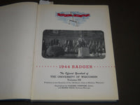 1944 THE BADGER UNIVERSITY OF WISCONSIN YEARBOOK - MADISON WI - PHOTOS - YB 1252