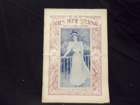1895 MAY LADIES' HOME JOURNAL MAGAZINE - GREAT ILLUSTRATIONS & ADS - ST 1543