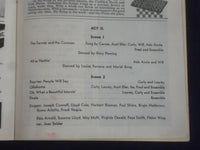 1945 MAY 6 PLAYBILL PROGRAM - OKLAHOMA - RUTH WESTON - J 6468