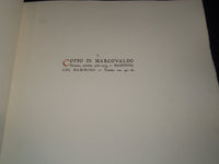 1938 GEMME D'ARTE ANTICA ITALIANA VOLUME - LIMITED #123 - ITALIAN - Z 80
