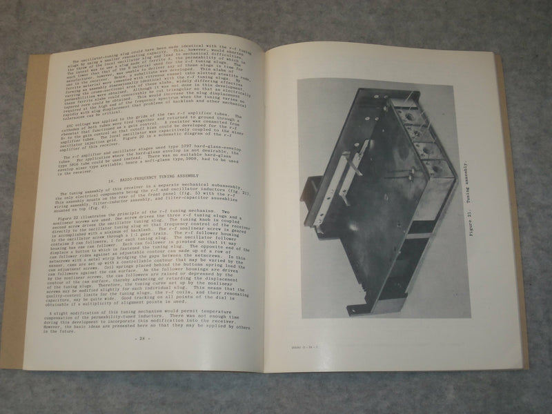 1954 SUBMINIATRURIZATION TECHNIQUES FOR LOW-FREQUENCY RECEIVERS - J 6291