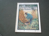 1912 OCTOBER 1 COUNTRY LIFE IN AMERICA MAGAZINE - GREAT COVER & ADS - F 489