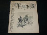 1905 JANUARY 12 LIFE MAGAZINE - REMINGTON - JAMES M. FLAGG ILLUS. - B 4589W