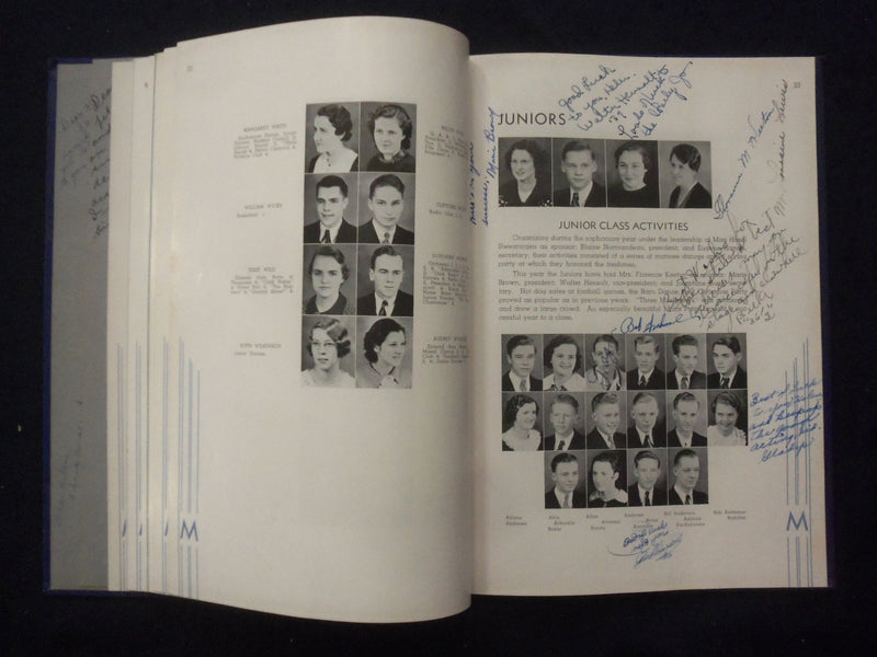 1936 THE BITTER ROOT MISSOULA COUNTY HIGH SCHOOL YEARBOOK-MISSOULA, MO - YB 3324