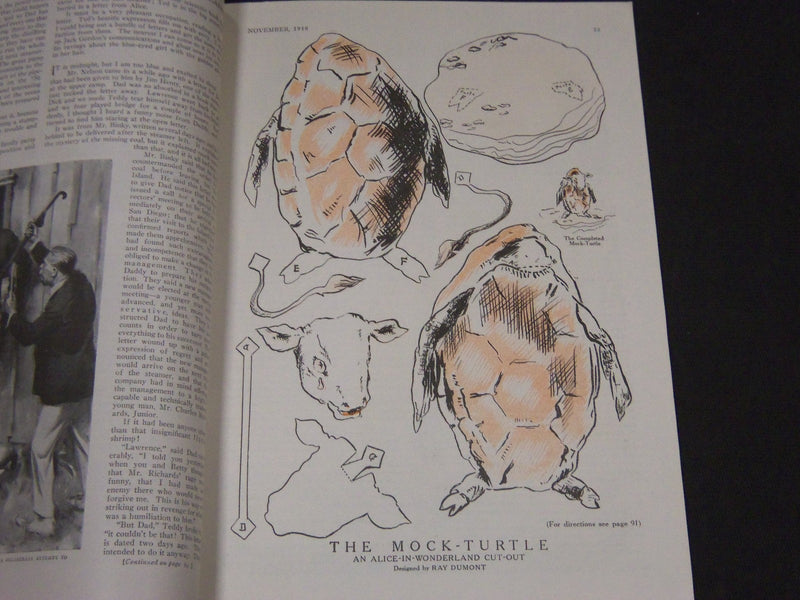 1916 NOVEMBER MCCALL'S MAGAZINE - FASHION ILLUSTRATIONS - ST 143