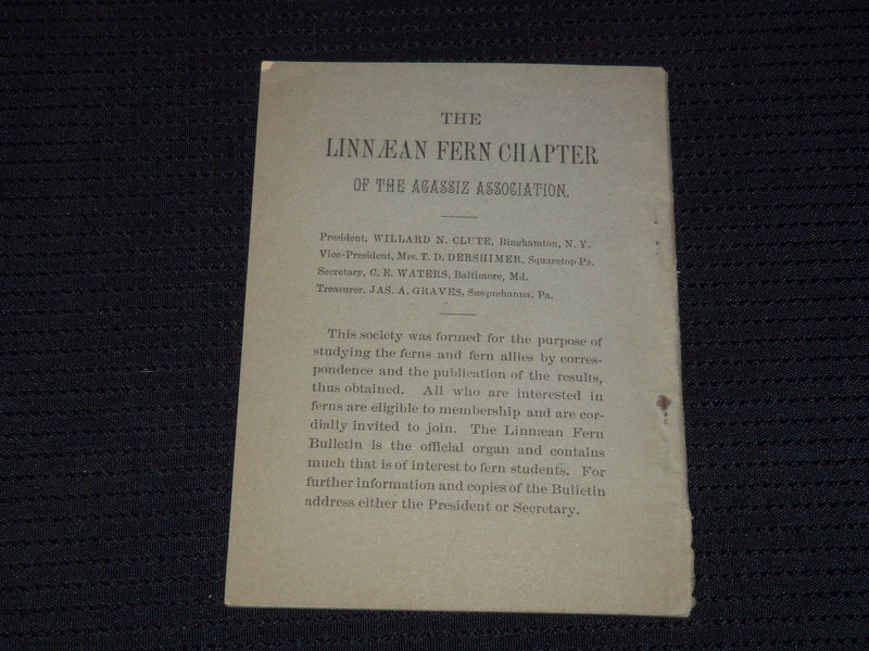 1895 THE PTERIDOPHYTA OF NORTH AMERICA - NORTH OF MEXICO - BINGHAMTON NY- J 7962