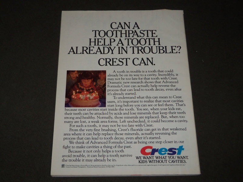 1983 MAY MCCALL'S MAGAZINE - CHRISTIE BRINKLEY COVER - B 2924