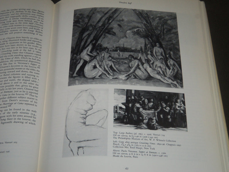 1977 CEZANNE THE LATE WORK PUBLISHED BY MUSEUM OF MODERN ART - KD 4071