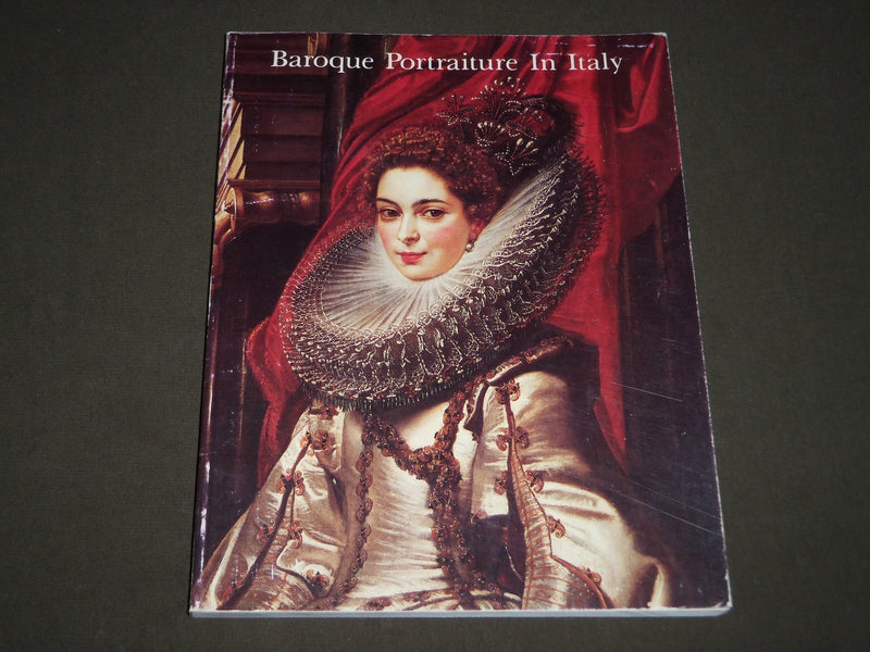 1984 BAROQUE PORTRAITURE IN ITALY SOFTCOVER ART CATALOG - NICE PRINTS - KD 5067