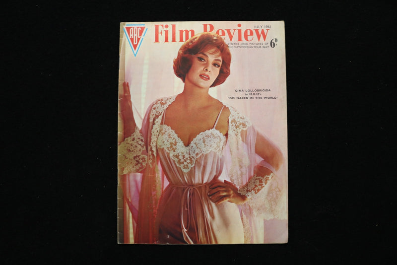 1961 JULY ABC FILM REVIEW MAGAZINE - GINA LOLLOBRIGIDA COVER - E 26399