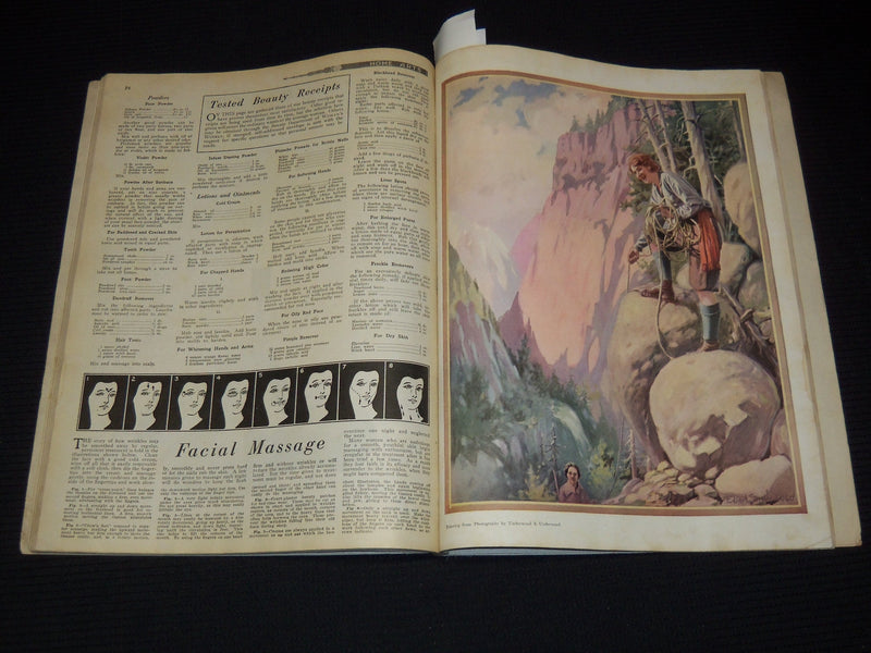 1922 HOME ARTS & ENTERTAINMENT SUPPLEMENT - WOMAN'S WEEKLY MAGAZINE - KD 7985