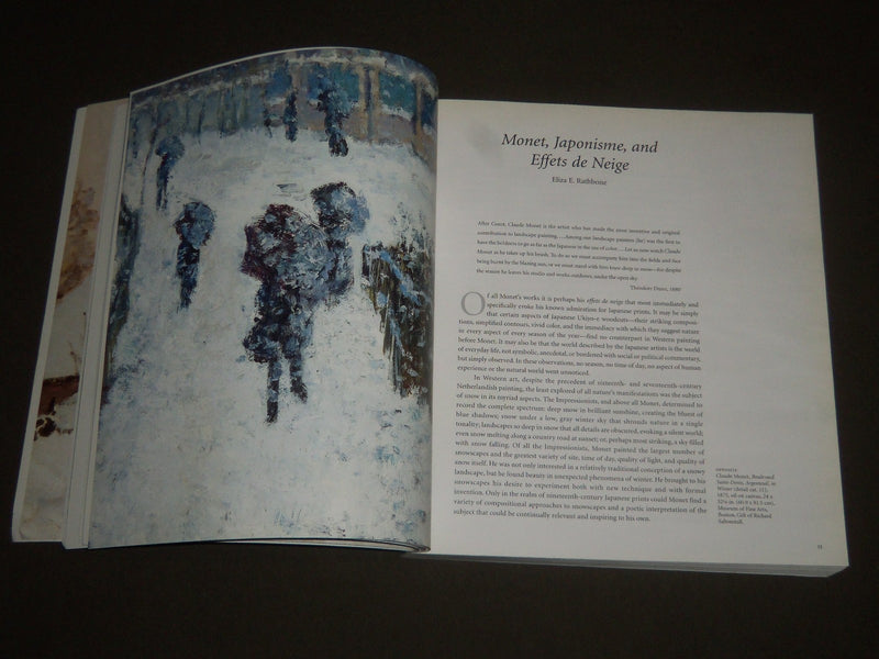 1998 IMPRESSIONISTS IN WINTER EFFETS DE NIEGE FIRST EDITION BOOK - I 774