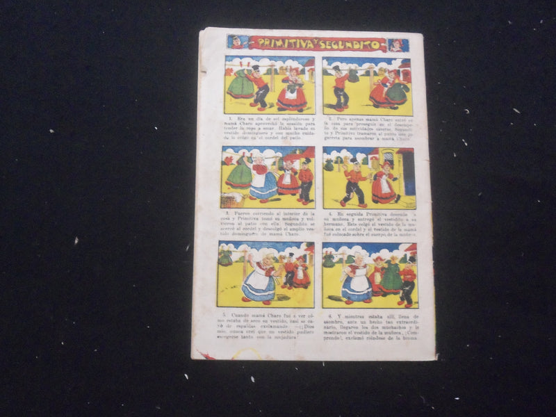 1942 MAY 21 EL COLEGIAL MAGAZINE- STORIES & CARTOONS - SPANISH TEXT - SP 6377X