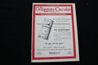 1924 MAY THE DRUGGISTS CIRCULAR MAGAZINE - ZINC STEARATE MERCK COVER - B 1126H