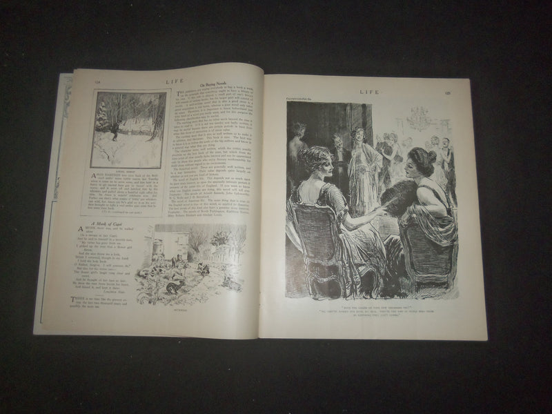 1921 JANUARY 27 LIFE MAGAZINE - ANIMAL NUMBER - PALS - L 771P