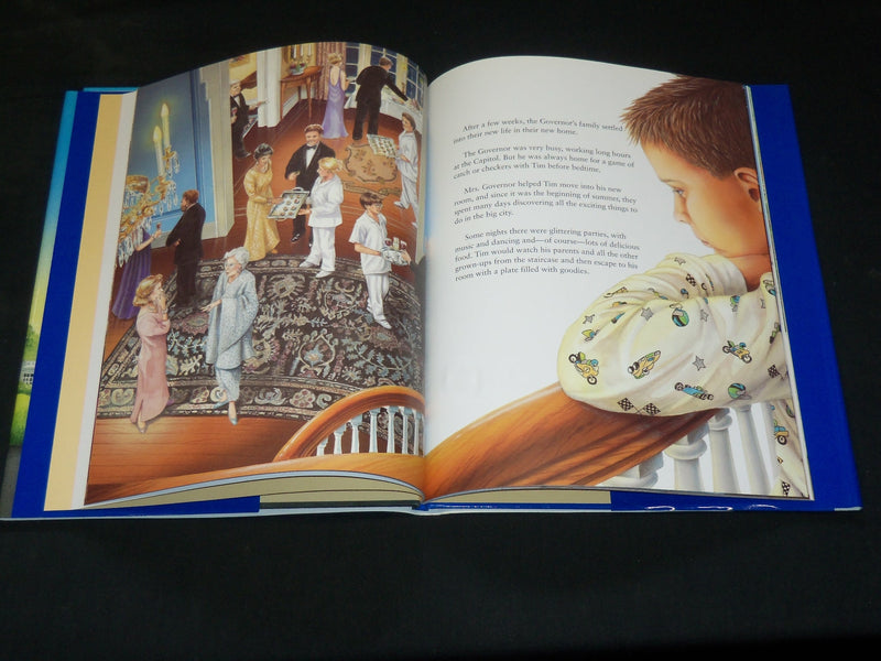 2003 MARVELOUS MAX THE MANSION MOUSE BOOK INSCRIBED BY PATTY ROWLAND - KD 6013
