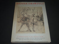 1959 MASTER DRAWINGS 19TH & 20TH CENTURIES EDITED BY DENES PATAKY BOOK - I 984