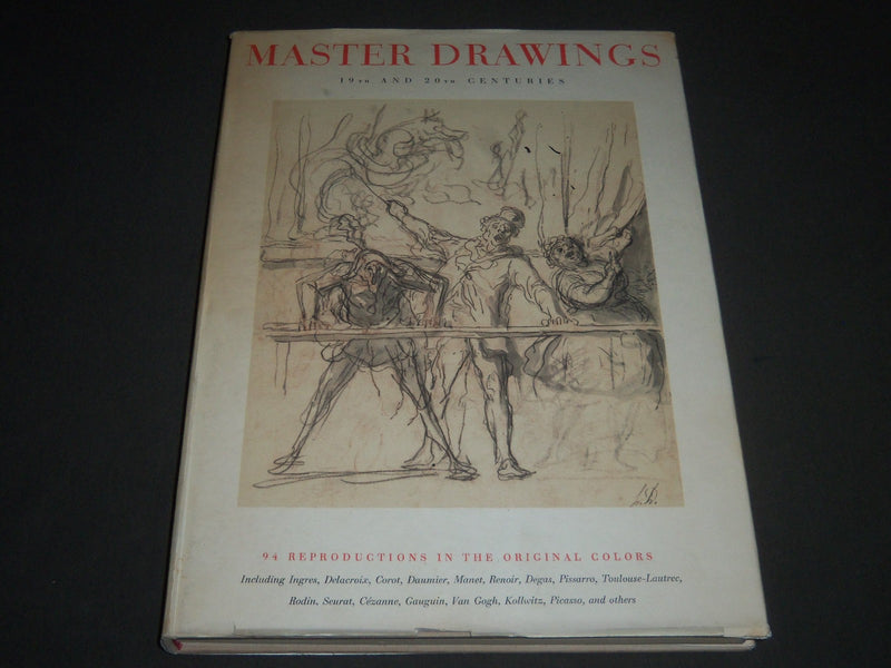 1959 MASTER DRAWINGS 19TH & 20TH CENTURIES EDITED BY DENES PATAKY BOOK - I 984