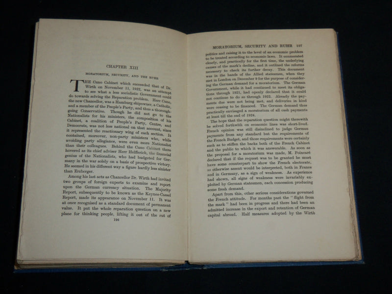 1928 THE RISE OF THE GERMAN REPUBLIC HARDCOVER BOOK BY H. G. DANIELS - KD 7241