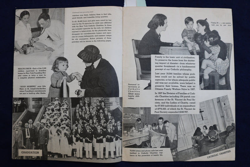 1938 MARCH 27 - APRIL 4 CATHOLIC CHARITIES MAGAZINE - NEW YORK, NY - K 806