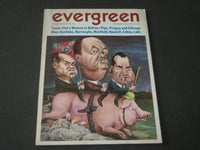 1968 NOVEMBER EVERGREEN MAGAZINE NO. 60 - GREAT COVER - NIXON - CW 954