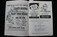 1951 LOVE AND LET LOVE PROGRAM - GINGER ROGERS - FORREST THEATRE - K 1831
