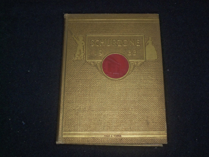 1933 SCHURZONE CARL SCHURZ SENIOR HIGH SCHOOL YEARBOOK - CHICAGO, IL - YB 1984