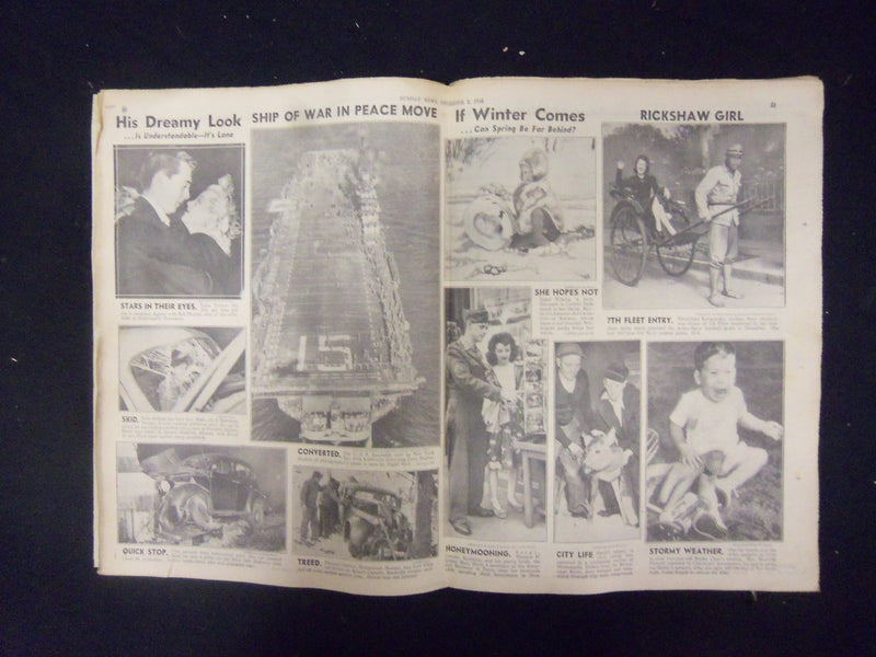 1945 DECEMBER 2 NEW YORK SUNDAY NEWS-UNION AND GM TO REOPEN PARTS PLANTS-NP 2193