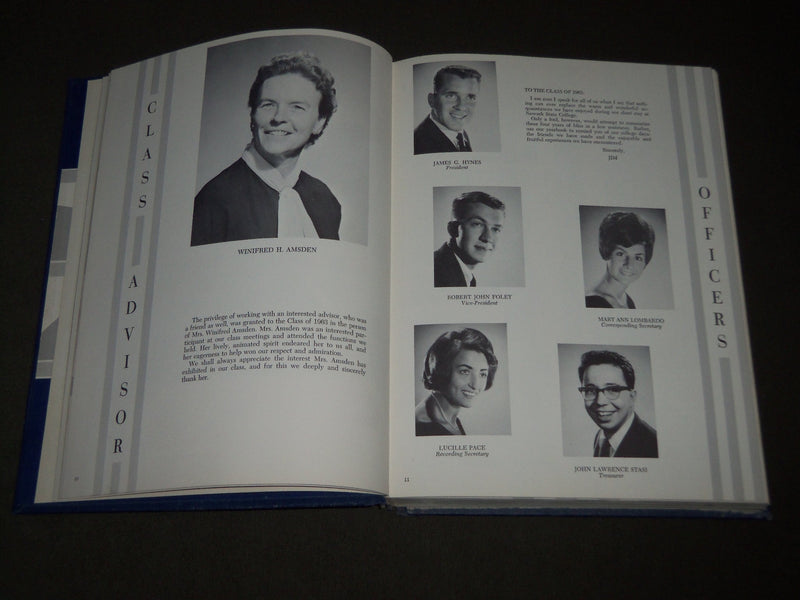 1963 MEMORABILIA NEWARK STATE COLLEGE YEARBOOK - NEW JERSEY - YB 1440